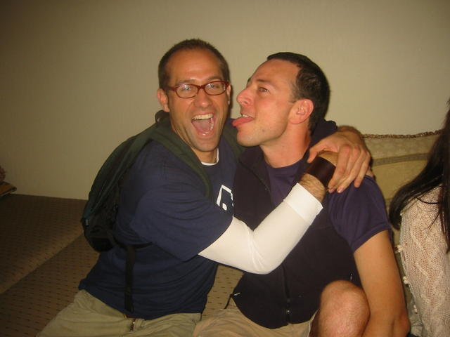 Fat Knacker Keith, sucking it down