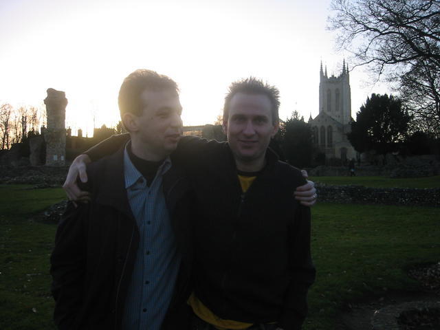 Meeting up with Rob "Suffolk" Buckley in Bury St Edmunds