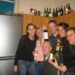 Felt like NYE, cuddly/couplesy night out/in Cambridge chez Ian/Shannon