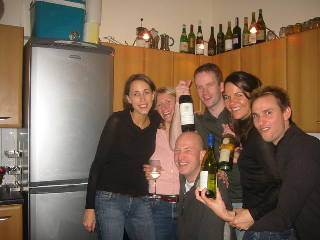 Felt like NYE, cuddly/couplesy night out/in Cambridge chez Ian/Shannon