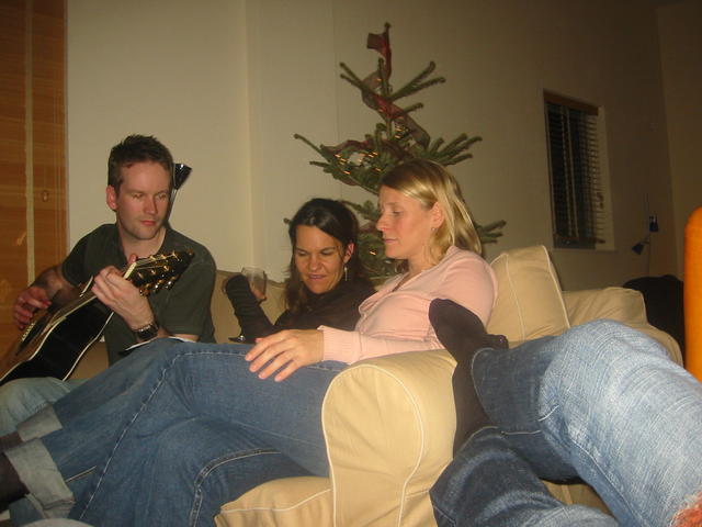 ian busts out the guitar