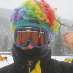 The clownwig helps through the trees of Keystone