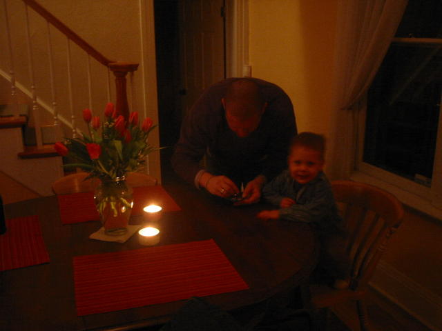 ethan drops in...and his trousers