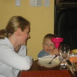 holding a graham bland glass