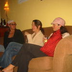 Danielle, unwisely sporting the britney cap