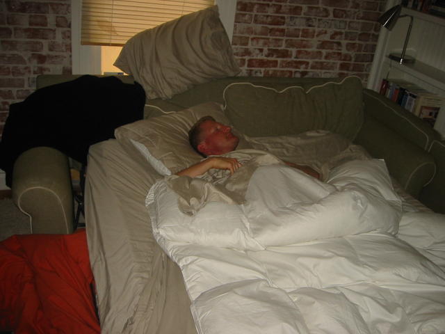 seanie is seen off by uncle doug