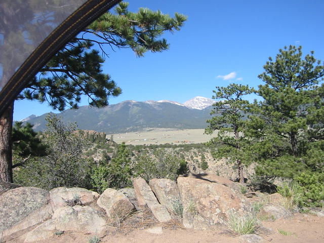 Desert, Mountains, River