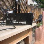 the original pearl st fog machine lives on (even after ash tossed it)