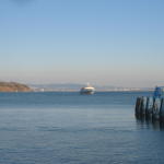 incoming ferry from sf