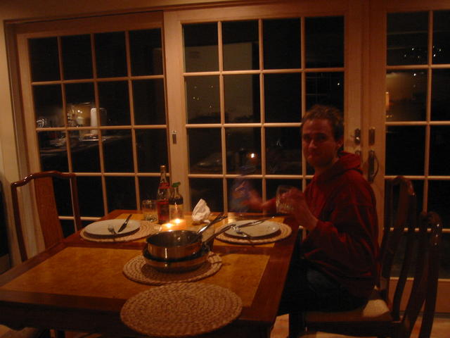 dinner chez 418 Napa St