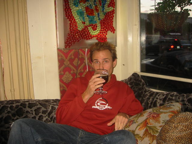 fritz...chimay + cushions