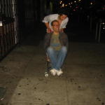 alex + sammy in the mission