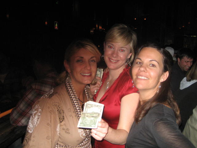 bridgette back in town for a night