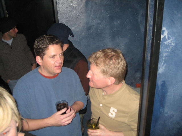 seanie &amp; david at the liquid lounge