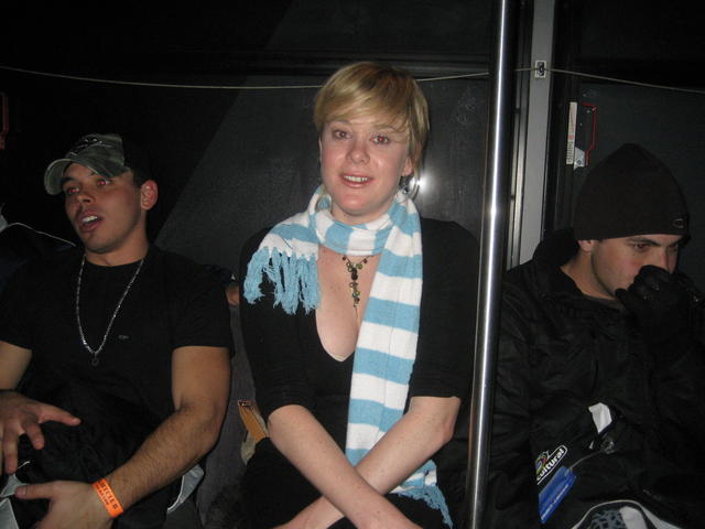 kelly + some brazilians young enough to be her toyboys