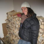 kt stacks the firewood