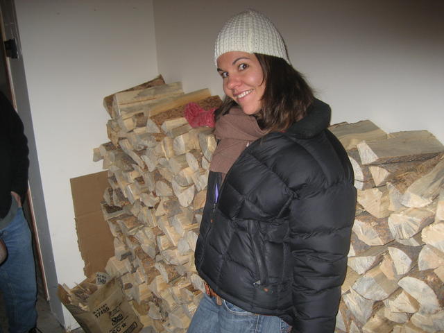 kt stacks the firewood