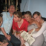 sean, inexplicably surrounded by birds