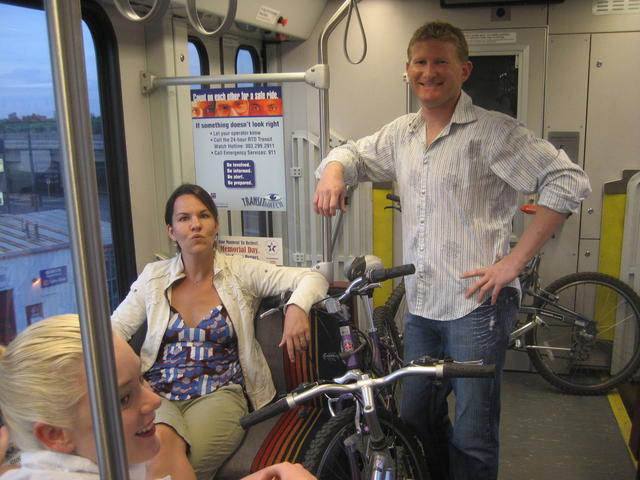 taking train to the cycling pub crawl