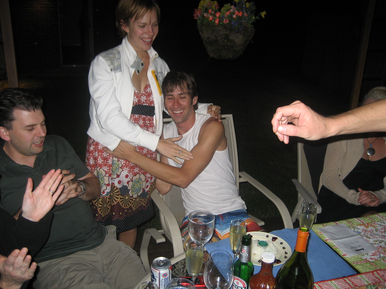 dave hits the, erm, slightly big three-two