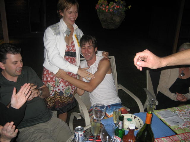 dave hits the, erm, slightly big three-two