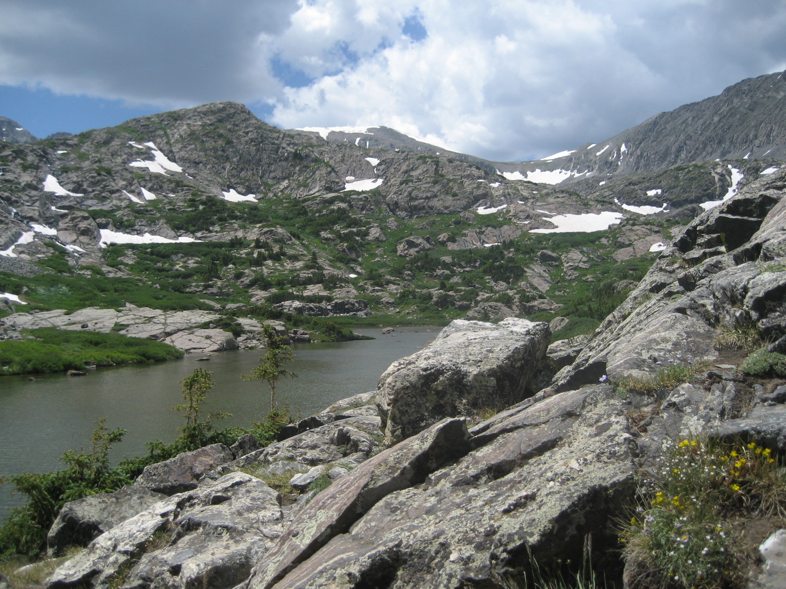 alpine_lake atop mcgullouch gulch