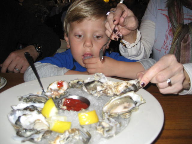 stoppenhagen progeny, eying up the oysters