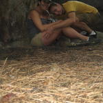 hiding_in_cave after lightning puts the damper on hike